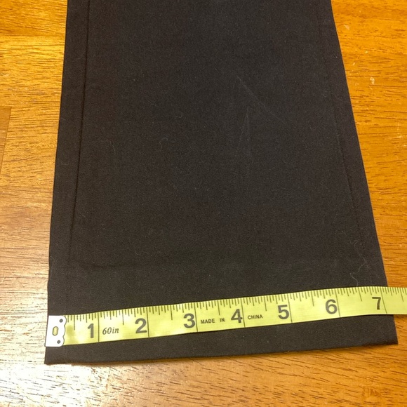 Everlane Womens Size 0 The Side-Zip Stretch Cotton Pant Black Work Trousers - Picture 9 of 13